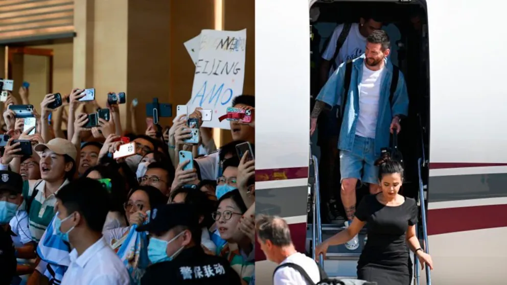 El efecto Lionel Messi: la desopilante reacción de los fanáticos de la selección argentina en Beijing 