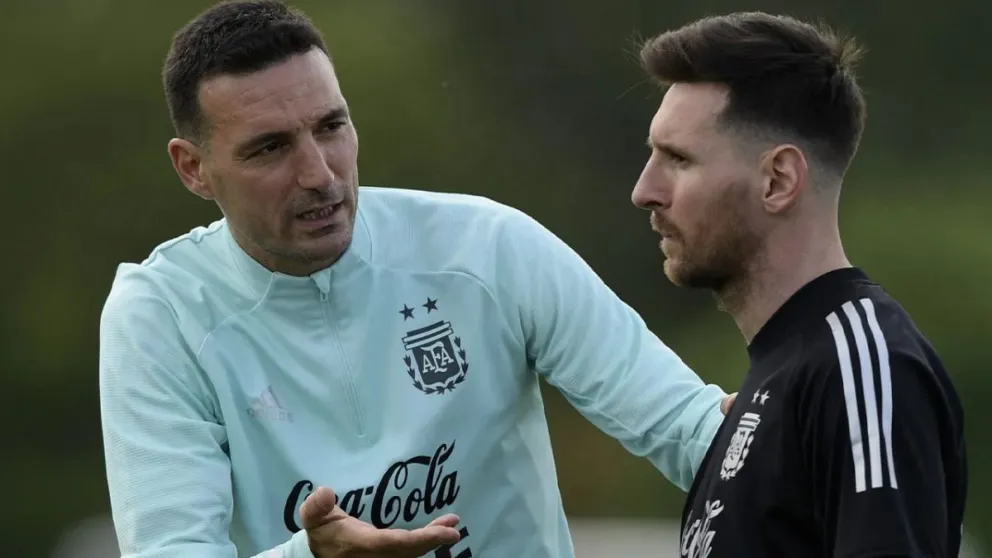 La increíble revelación que hizo Lionel Scaloni sobre el juego de Lionel Messi