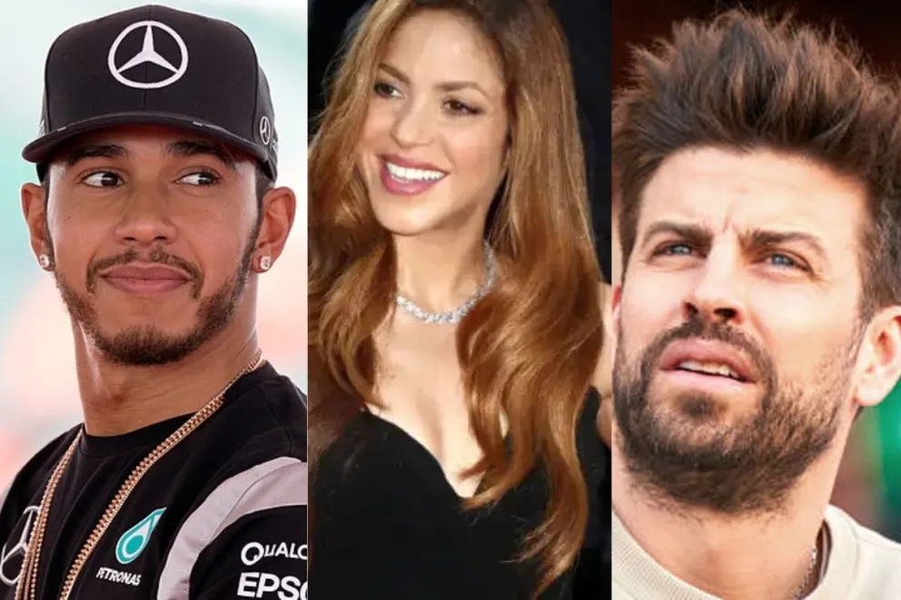 Shakira lo disfruta: así fue la horrible reacción de Gerard Piqué cuando nombraron a Lewis Hamilton