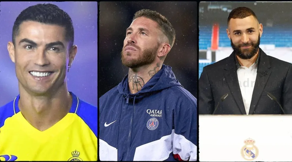 Destino Arabia Saudita: Cristiano Ronaldo, Sergio Ramos y Karim Benzema el “plan de pensiones”