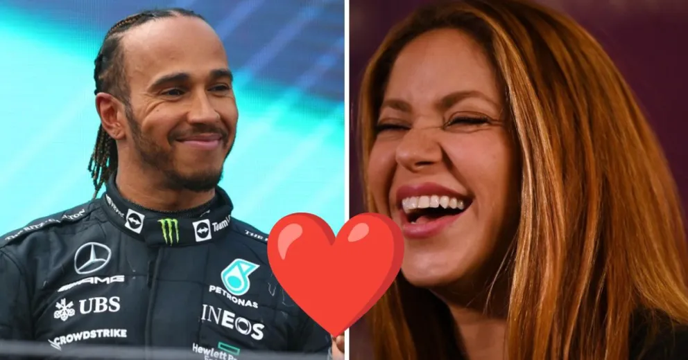 Shakira y Lewis Hamilton oficializarían su noviazgo: "los vieron a los besos"