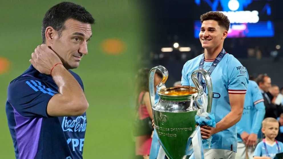 Julián Álvarez podría perder la titularidad en la selección argentina por este extraño motivo