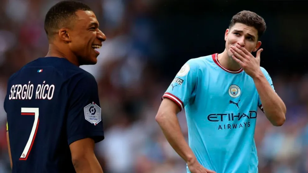 Julián Álvarez no lo puede creer: PSG quiere a la estrella del City para retener a Kylian Mbappé