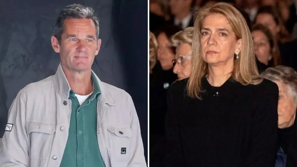 Luego de peleas y discusiones, así fueron vistos Iñaki Urdangarin y la infanta Cristina