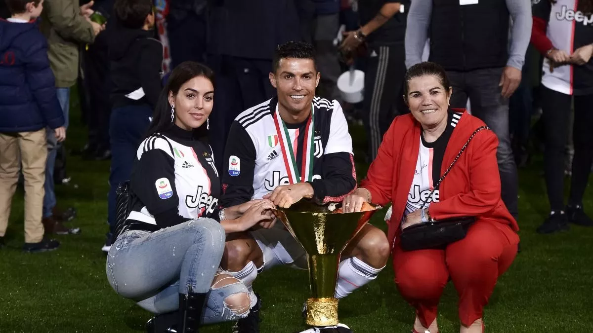 Georgina Rodríguez, Cristiano Ronaldo y Dolores Aveiro
