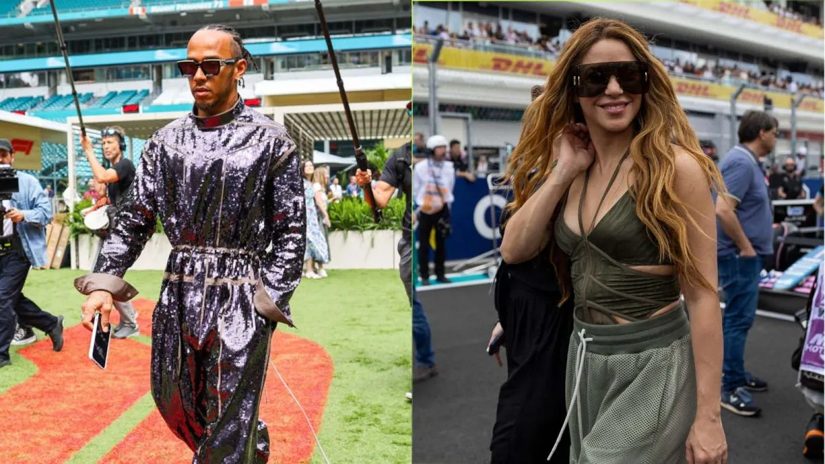 Lewis Hamilton y Shakira
