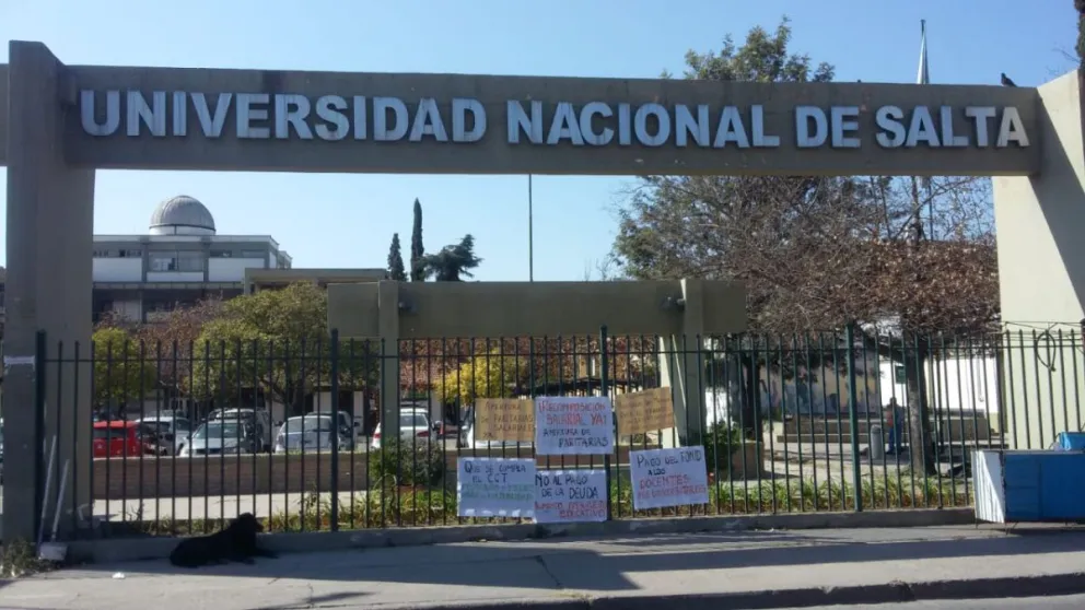 Docentes universitarios confirmaron un paro para el próximo viernes en Salta