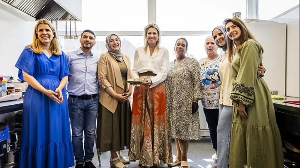 La elegancia de Máxima de Holanda se dejó entrever una jornada copada en Brasil con varios diplomáticos