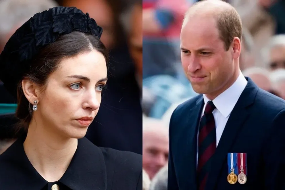 Se conocieron fotos de la hija de ilegítima entre el príncipe Guillermo y su amante, Rose Hanbury