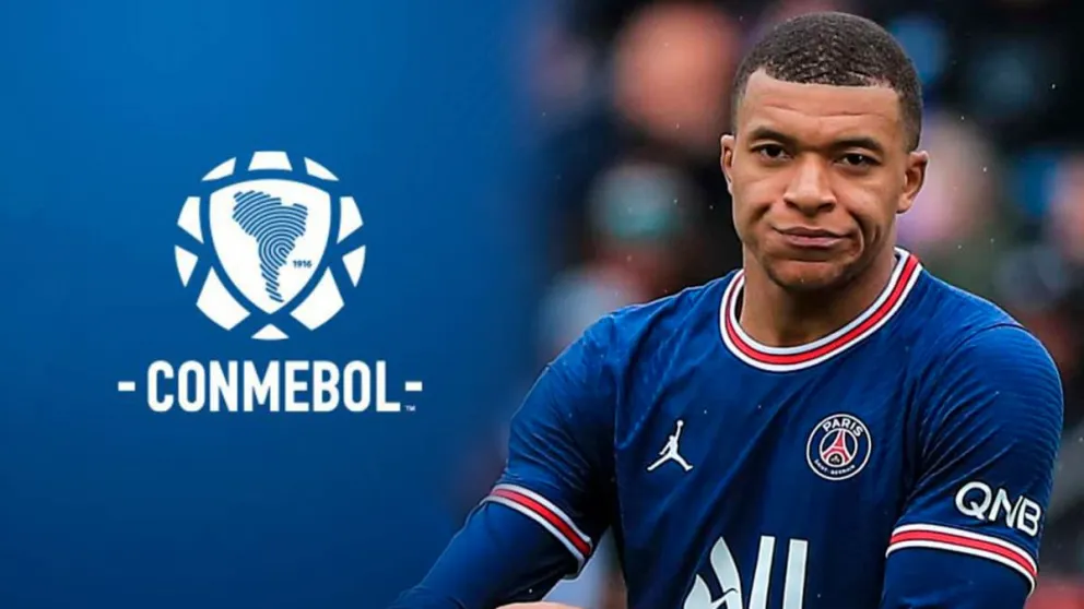 La Conmebol ridiculiza a Kylian Mbappé con un extravagante anuncio