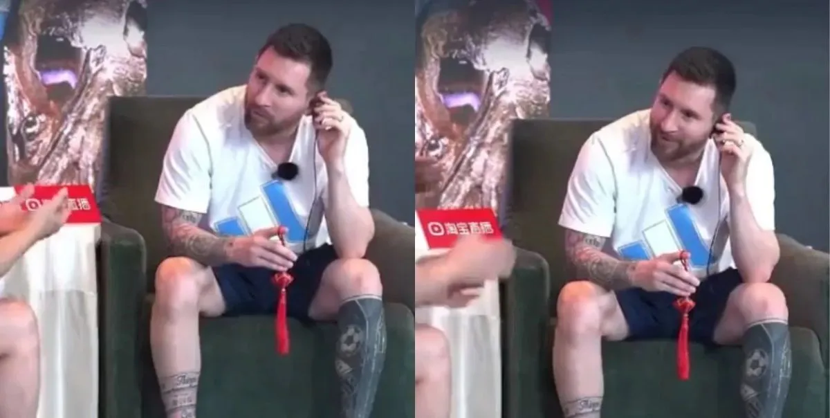 Lionel Messi entrevista en China