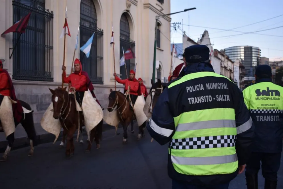 Homenaje a Güemes: estos serán todos los cortes y desvíos que habrá en el centro salteño este fin de semana