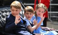 Trooping the Colour: las fotos de George, Charlotte y Louis que conquistaron a miles, opacan a Kate Middleton 