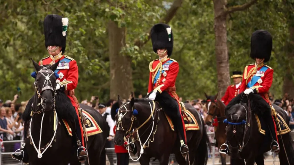 Los grandes ausentes del Trooping The Colour de Carlos III: Camilla Parker contenta y satisfecha