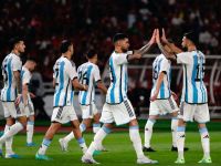 Sin la presencia de Lionel Messi, la Selección Argentina consiguió un importante triunfo ante Indonesia