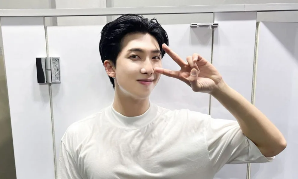 Esta es la foto de RM de BTS junto a Songe Park que hizo estallar de envidia al Army: así se mostraron