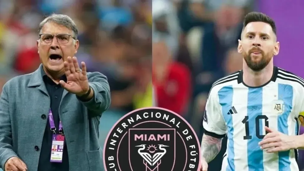 Atención Inter Miami: el extraño gesto de Tata Martino en su visita a Lionel Messi
