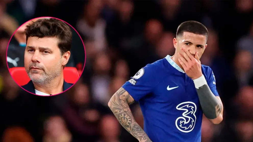 Fuga de estrellas: Pochettino y Enzo Fernández viven un difícil momento en Chelsea 