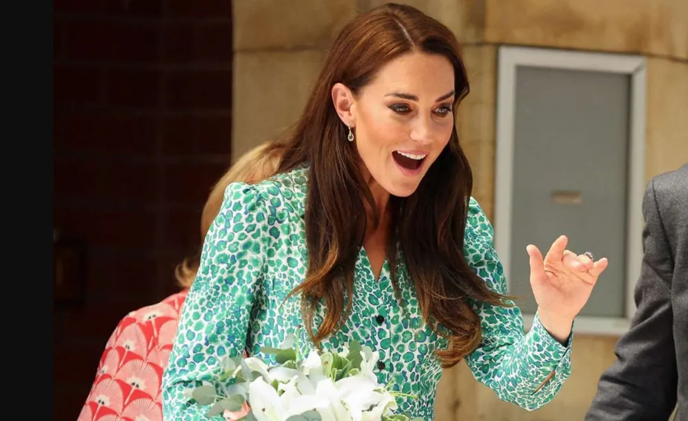 Así fue el encuentro de Kate Middleton con el único sobreviviente de los Beatles
