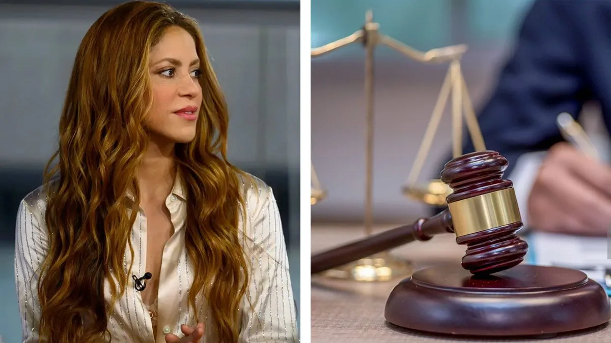 Shakira en juicio