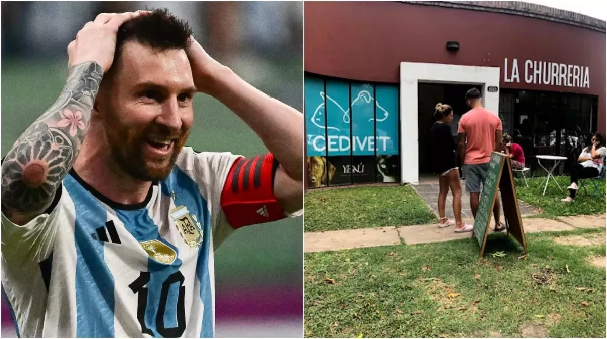 Lionel Messi y la churrería