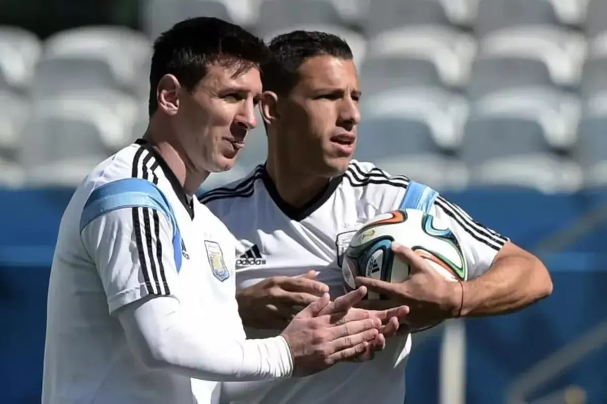 Lionel Messi y Maxi Rodríguez