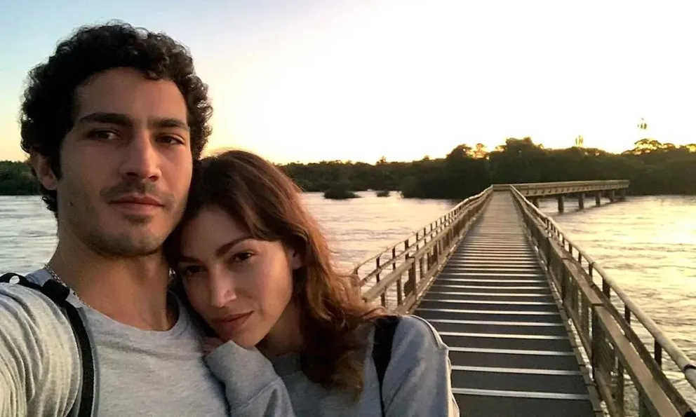 El Chino Darín compartió una foto de Úrsula Corberó totalmente desnuda y causó furor en redes sociales