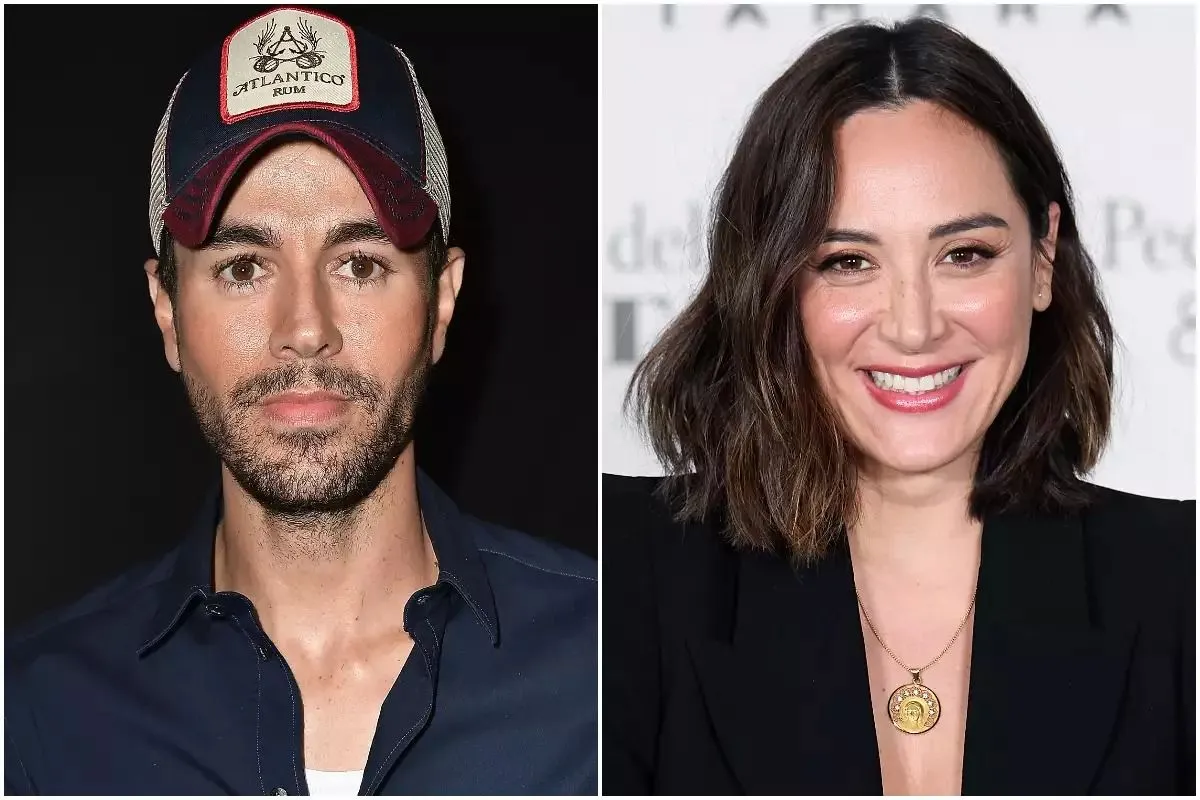 Enrique Iglesias y Tamara Falc&oacute;
