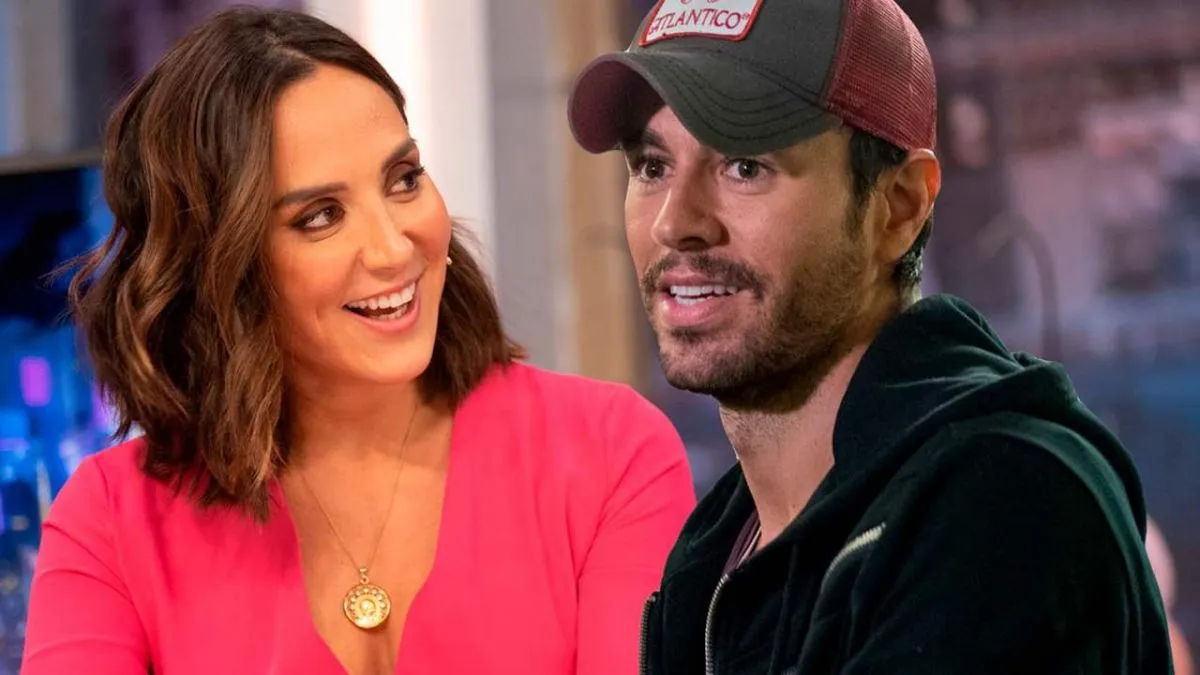 Tamara Falc&oacute; y Enrique Iglesias