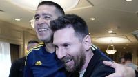 El abrazo con Lionel Messi y otras perlas: así fue la previa del partido despedida de Juan Román Riquelme