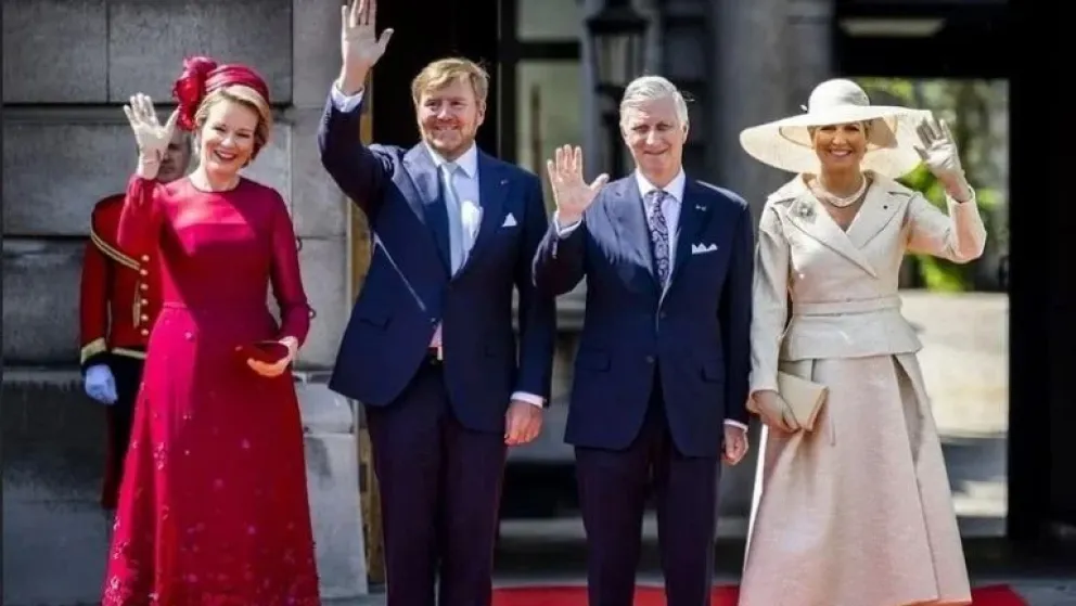 Increíble: La reina Máxima de los Países Bajos y Matilde de Bélgica compiten por el mejor look